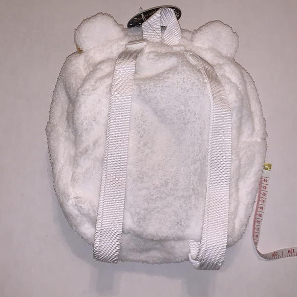 New Rilakkuma Fuzzy Sherpa “Every Day With Rilakkuma” Backpack Japan Exclusive - Picture 12 of 15